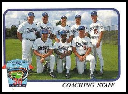 30 Dodgers Coaching Staff
